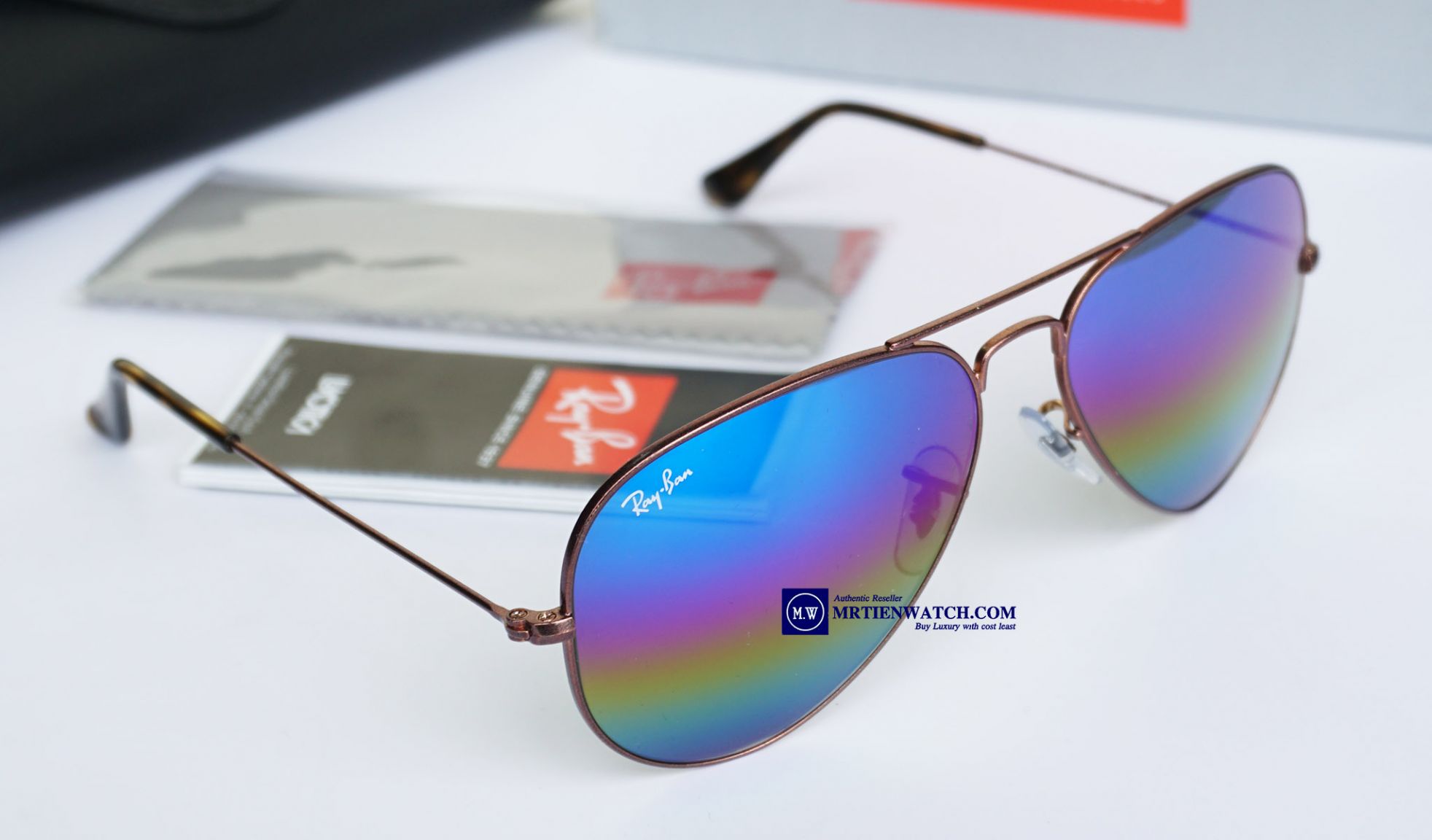 Ray Ban 3025 New Aviator Flash Gradient RB 3025 9019C2