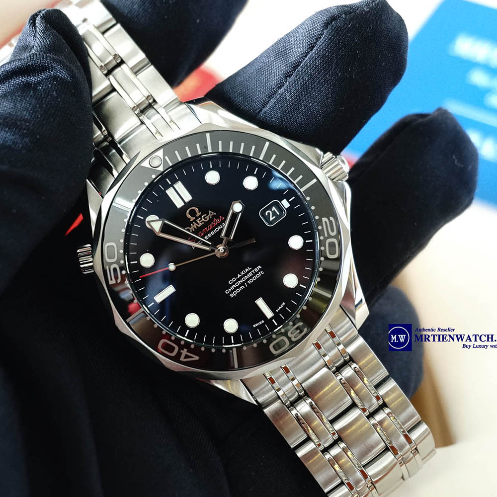 OMEGA SEAMASTER DIVER 300M CO‑AXIAL 41 MM 212.30.41.20.01.003 Thép không gỉ - Steel on Steel