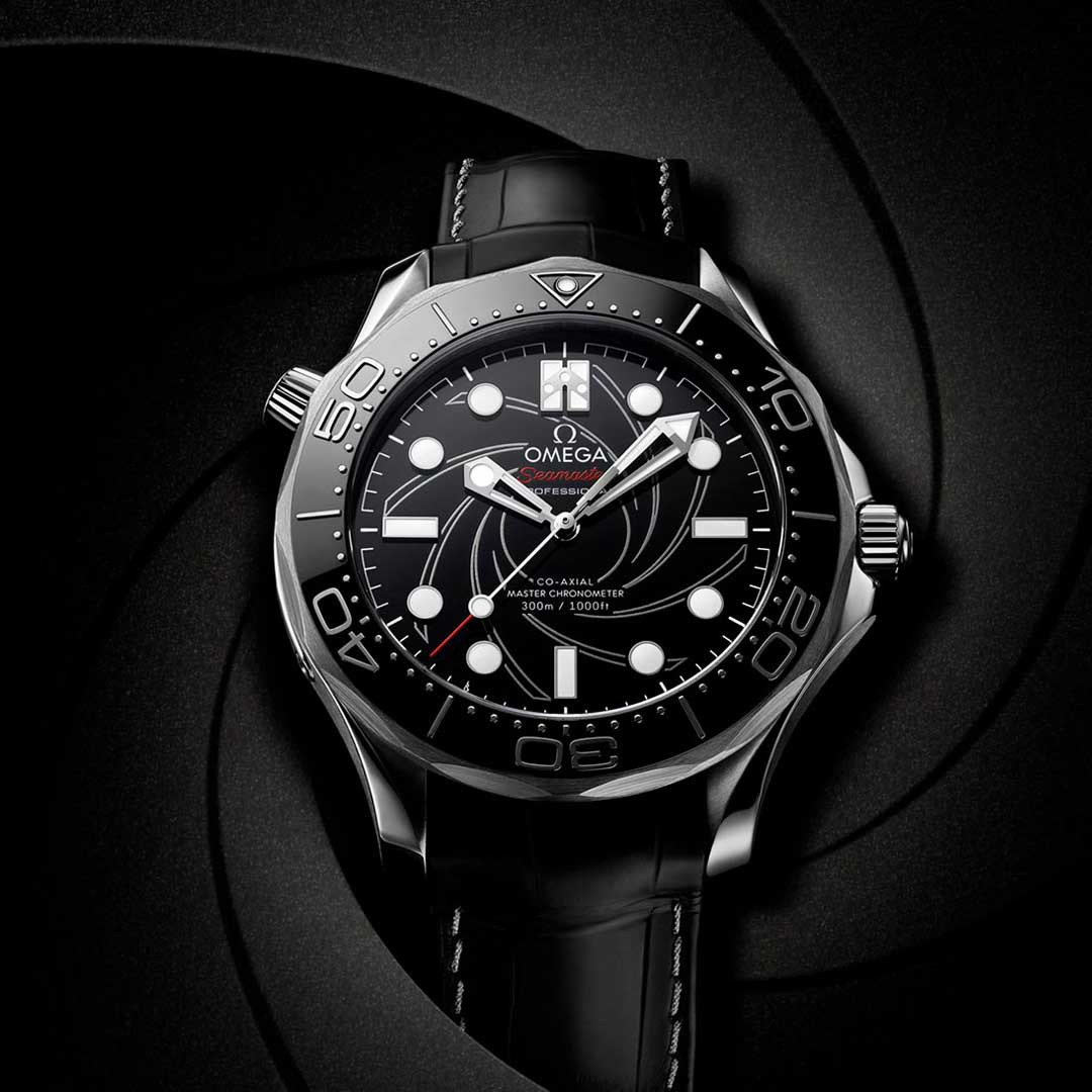 OMEGA SEAMASTER DIVER 300M CO‑AXIAL MASTER CHRONOMETER 42 MM 210.93.42.20.01.001 "James Bond" Numbered Edition Platinum
