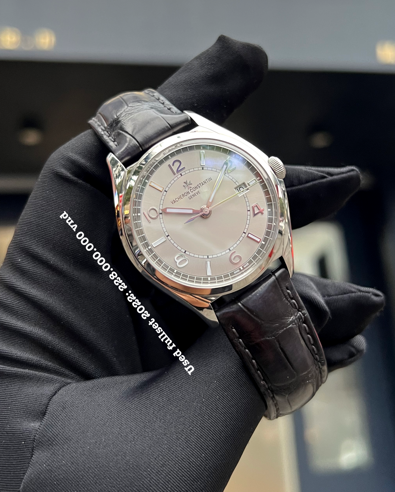 [Đã bán, có thể tìm Best Deal] Used full set 2022 Vacheron Constantin Fiftysix 4600E/000A-B442
